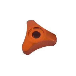 Front fork adjustable bolt orange