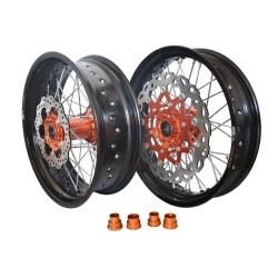 Llantas 17'' con buje CNC para KTM