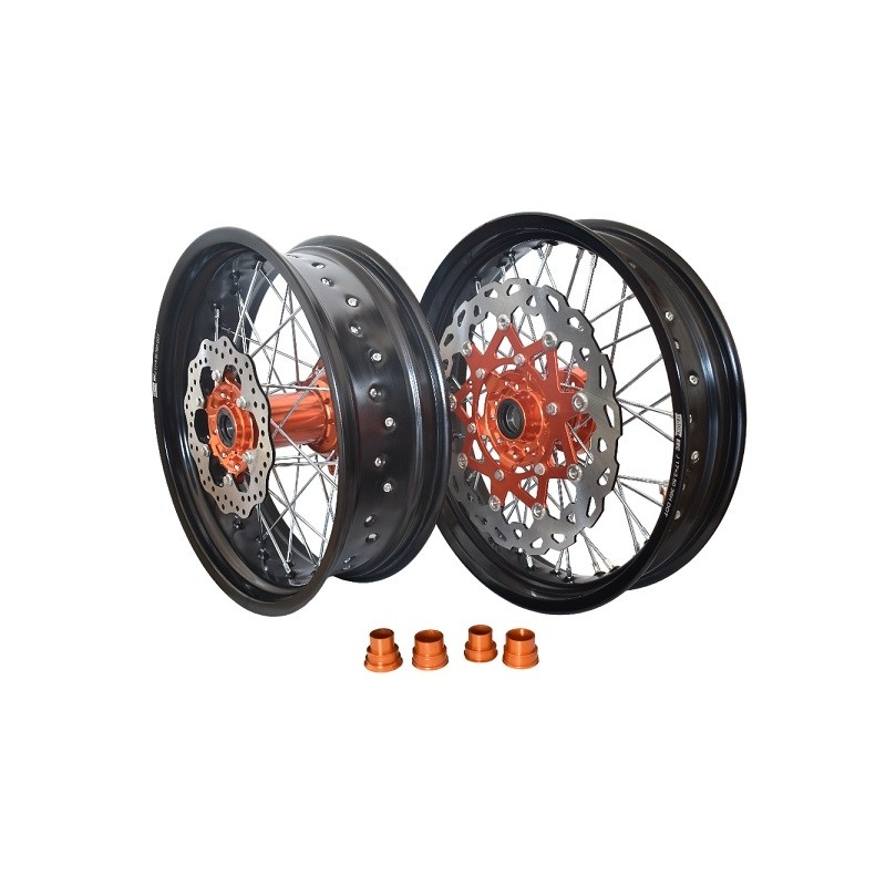 Llantas 17'' con buje CNC para KTM