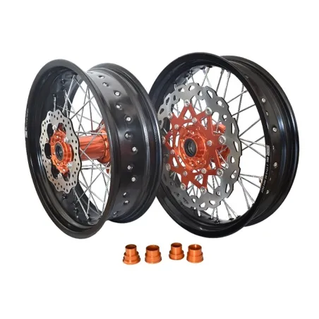 Rims supermotard KTM CNC hubs