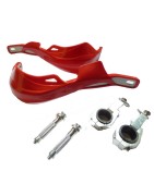 Cubremanos de plastico y aluminio para pit bikes