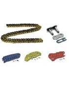 Cadenas originales y de colores para pit bikes