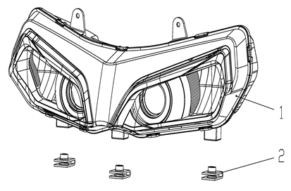 Conjunto de faros