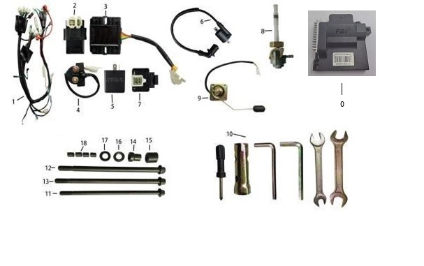 Partes electricas y ejes